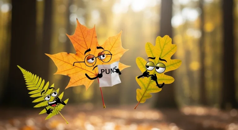 Funny Leaf Puns