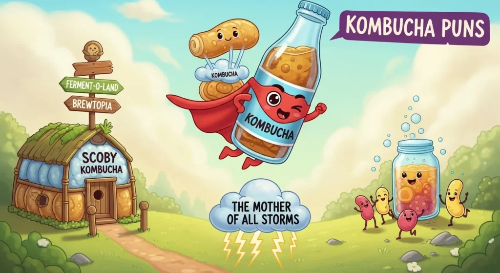 Kombucha Puns