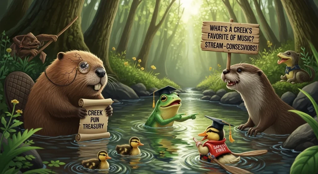 creek puns