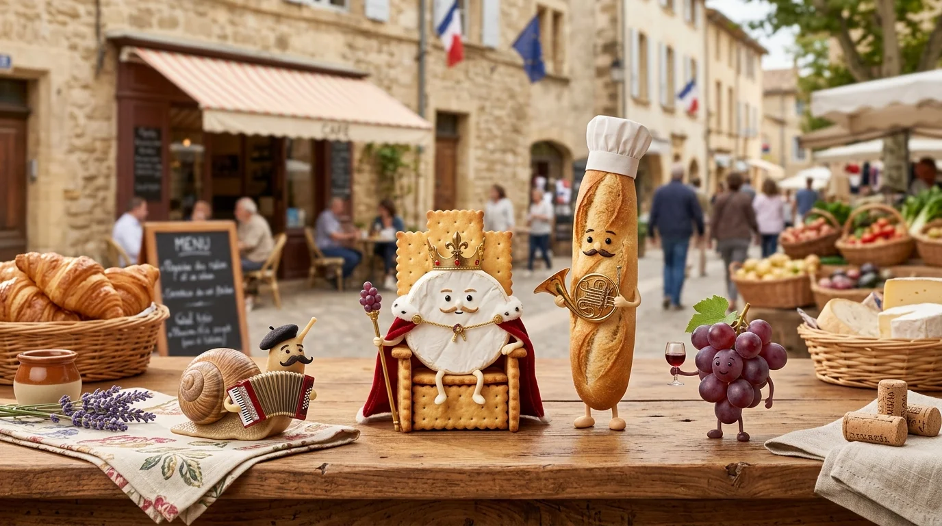 Easy French Food One-Liners