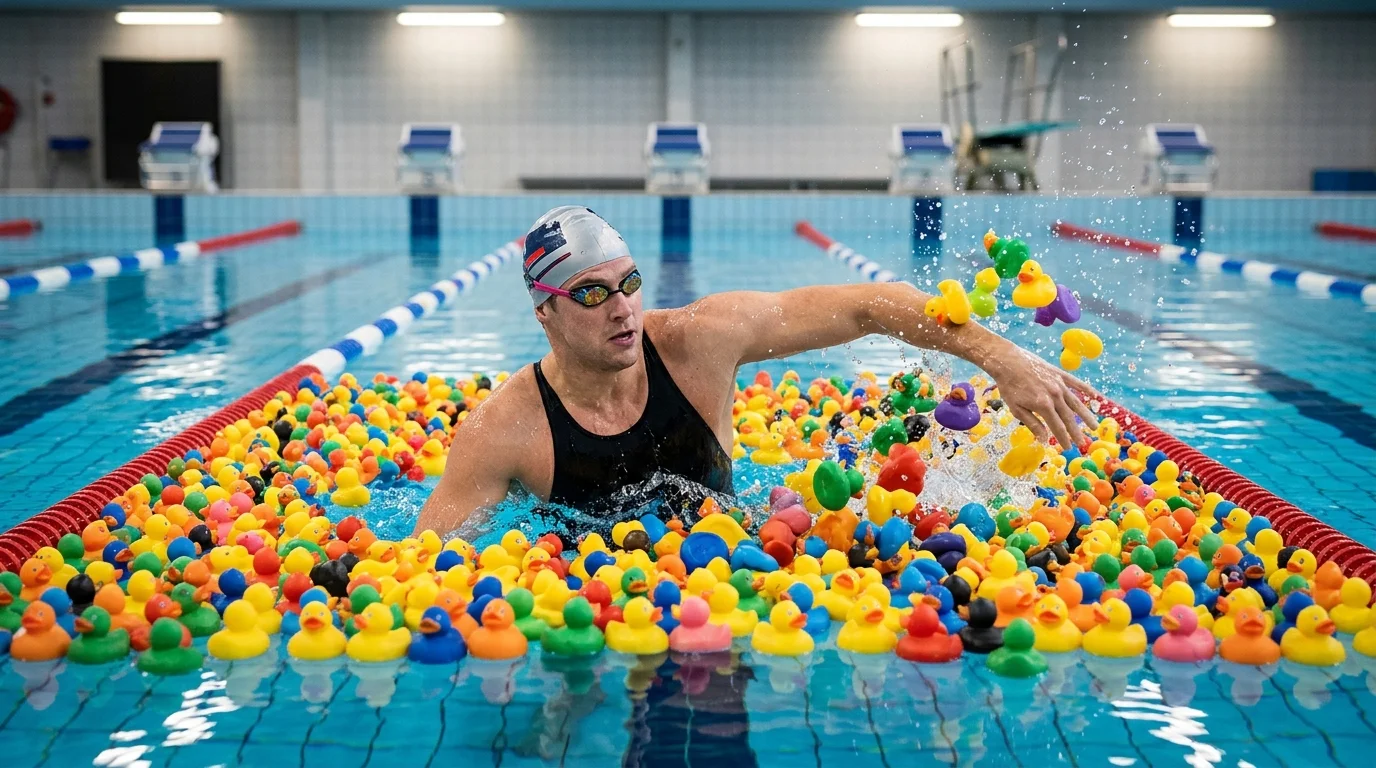 Easy Swimmer One-Liners