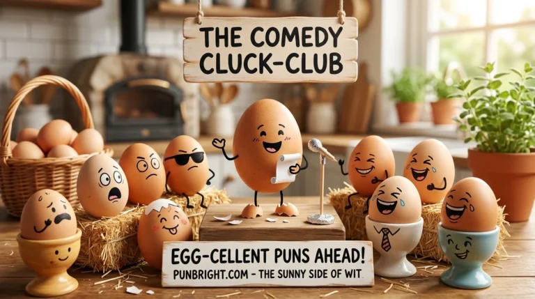 340+ Egg-cellent Egg Related Puns & Jokes That Will Crack You Up in 2026 🥚