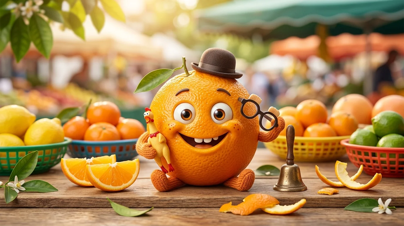 Short Puns About Oranges One-Liners