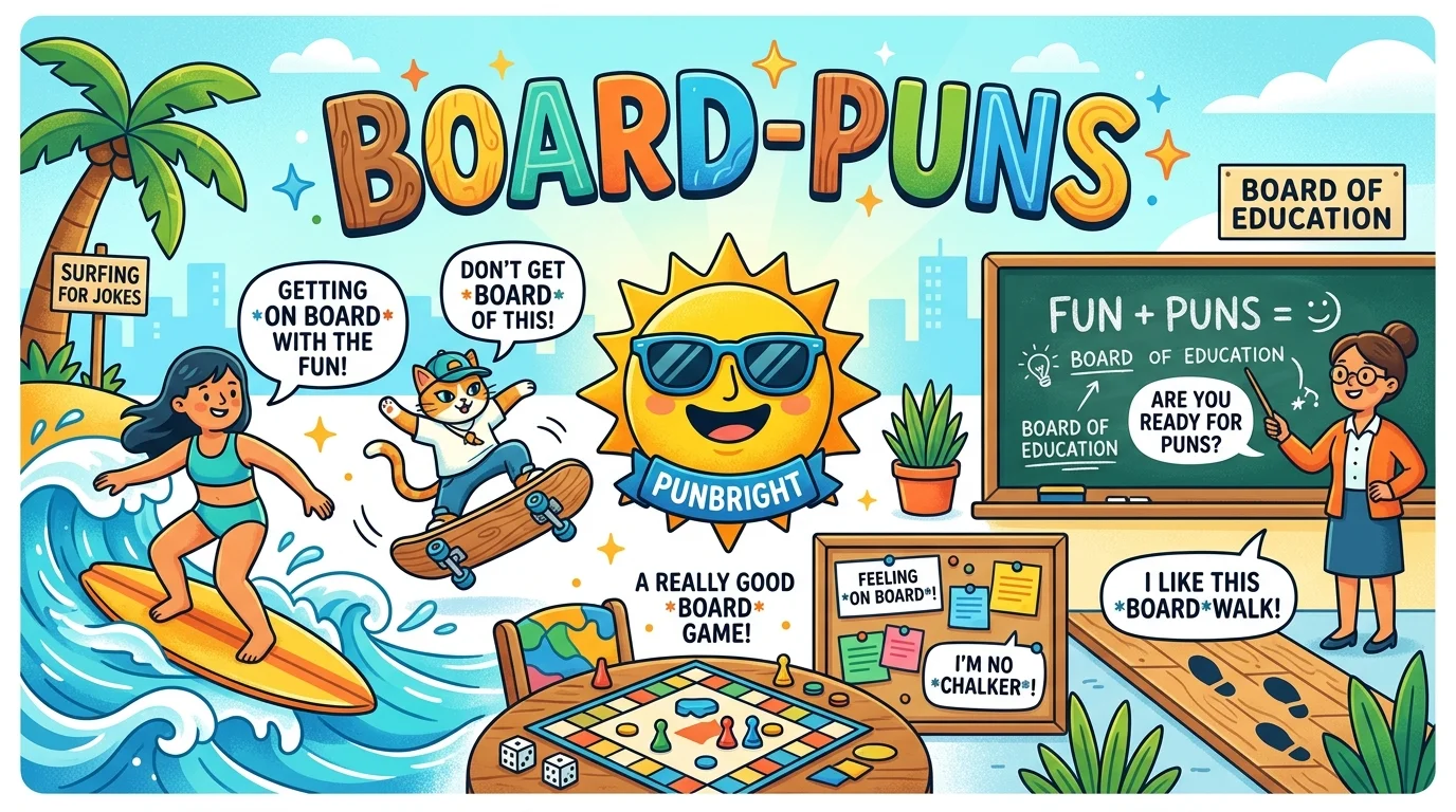 Funny Board Puns