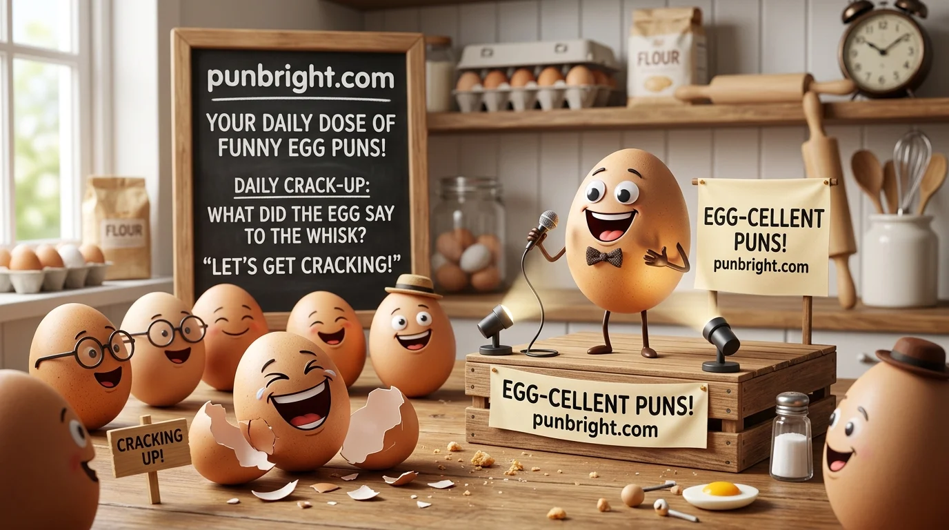 Must-Try Egg Related Puns