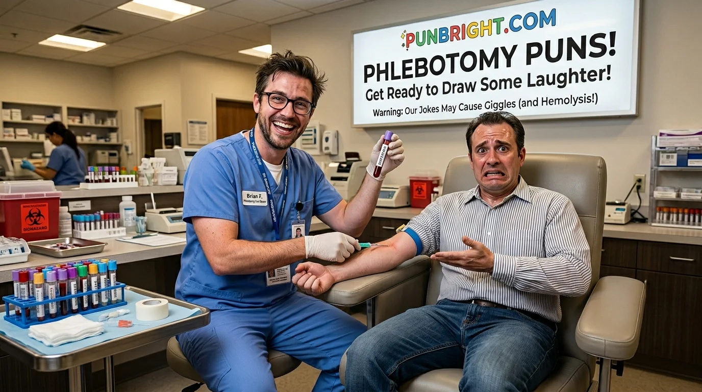 Phlebotomy Puns for Instagram